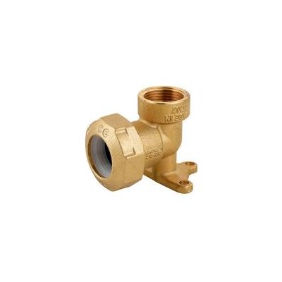 GOMITO FEMMINA FLANGIATO PER TUBI IN PE