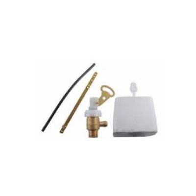 GALLEGGIANTE CON VASCHETTA PER CASSETTA RAME PULSANTE BASSO ATTACCO LATERALE