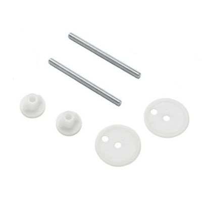 SET FISSAGGIO PER CERNIERE WC A FARFALLA