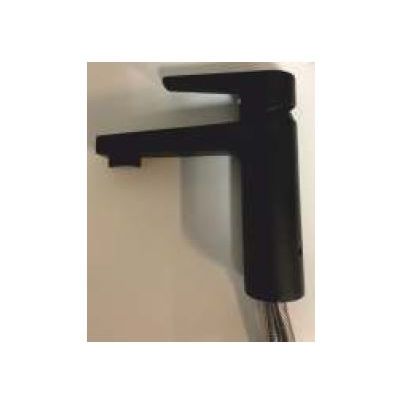 MISCELATORE LAVABO TERRA NERO OPACO