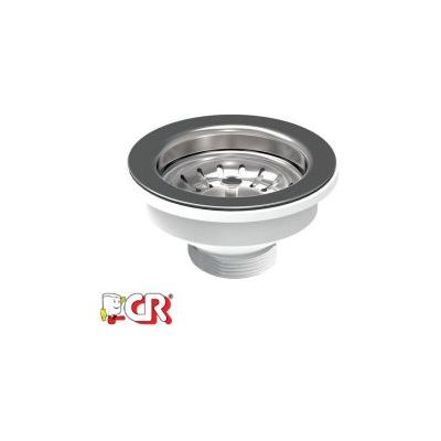 PILETTONE PER LAVELLO INOX mm 90 