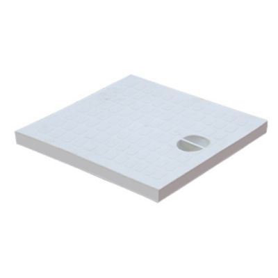 COPERCHIO PER POZZETTO IN PP GRIGIO