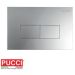 CASSETTA WC INCASSO ECO PUCCI SOLO PLACCA (BIANCA) LINEA NEW (80130560)