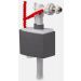RUBINETTO A GALLEGGIANTE X CASSETTA WC UNIVERSALE BLACK RAMBO 