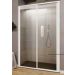 BOX DOCCIA PORTA 2 ANTE 100-105 (SCORR.+FISSA) ACRILICO SMERALDA GIAVA