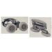 COPPIA RUOTE DOPPIE PER BOX DOCCIA DM 23 ATTACCO SUP. IN ABS CROMATO X VETRO 4-6 MM (FORO VETRO 9MM)