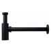 SIFONE ABS NERO OPACO X ARREDAMENTO TONDO 1/1/4