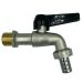 RUBINETTO A SFERA DA 1/2" CON PORTAGOMMA HYDROMARK (TIPO BUGATTI)