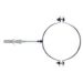 COLLARE CON TASSELLO X TUBO PLUVIALE DM110 